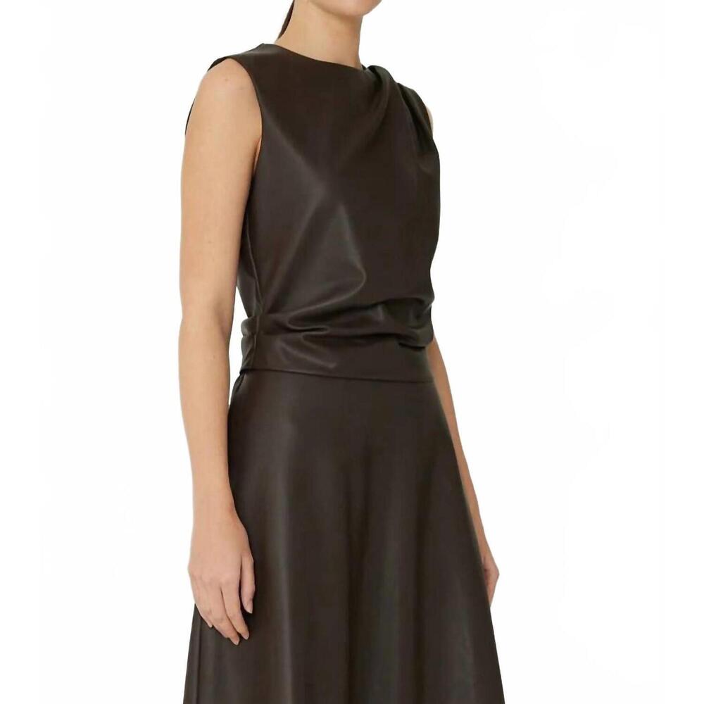NEW JS71 mina sleeveless top in black